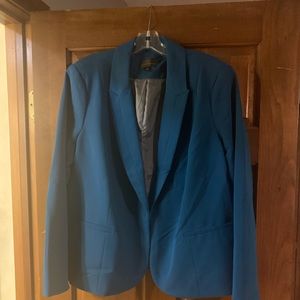 Teal worthington blazer